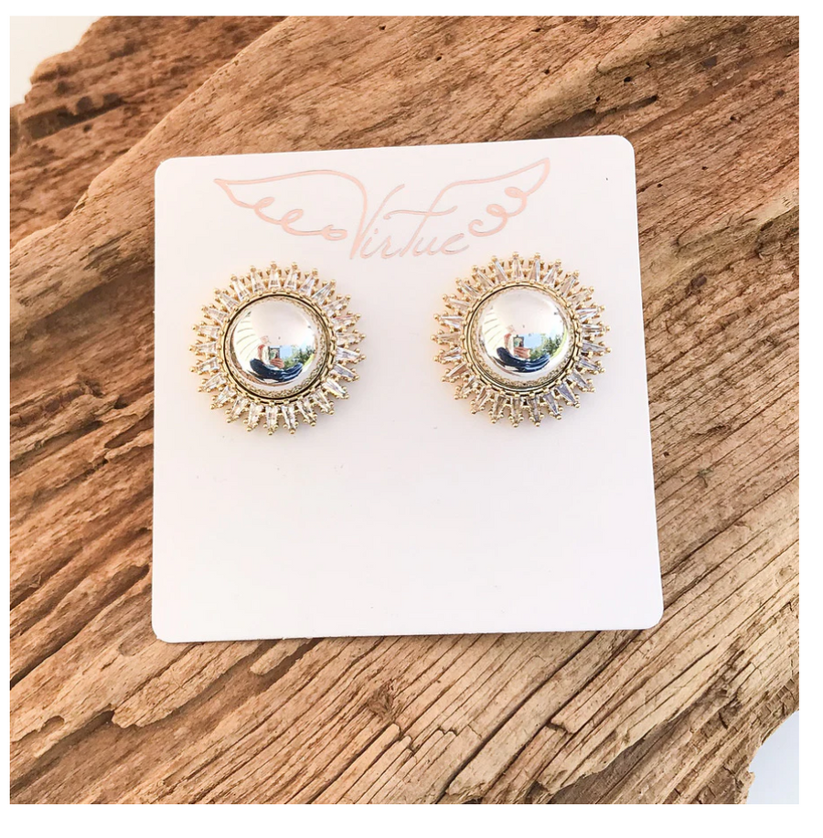 Starburst Dome Earrings - Gabrielle's Biloxi