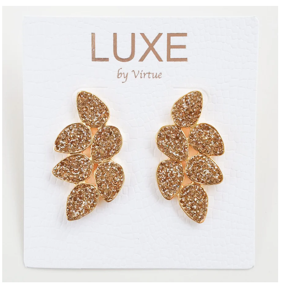 Virtue Erica Earrings - Gold