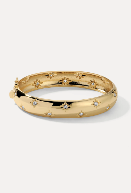 Miranda Frye Celeste Cuff Bracelet - Gold - Gabrielle's Biloxi