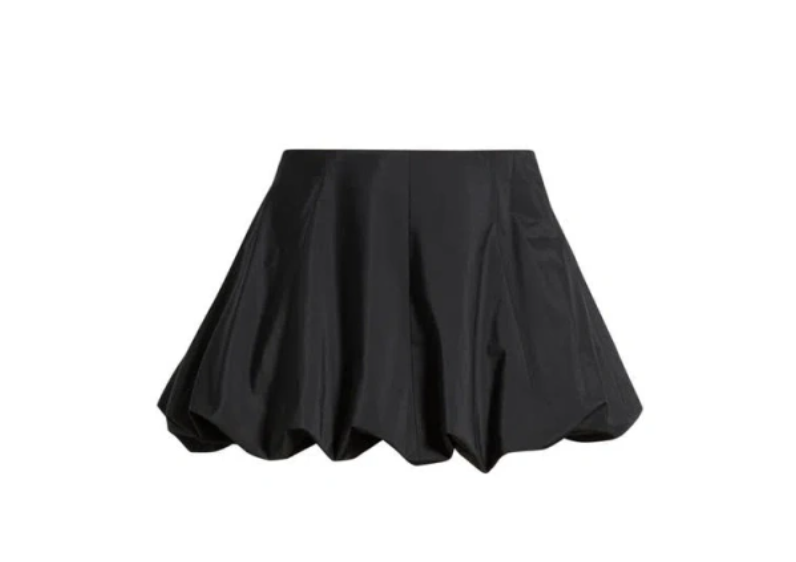 Love Shack Fancy Georgeanne Skirt - Black