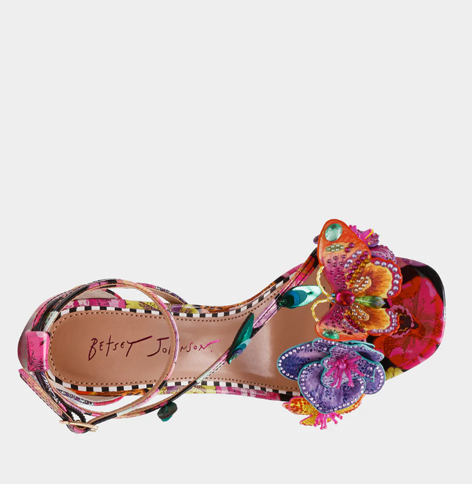Betsey Johnson Camille - Black/Multi - Gabrielle's Biloxi
