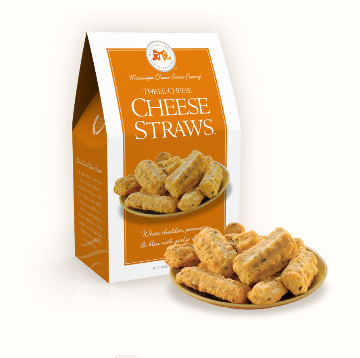 Mississippi Three Cheese Cheese Straw - 6.5 oz - Gabrielle's Biloxi