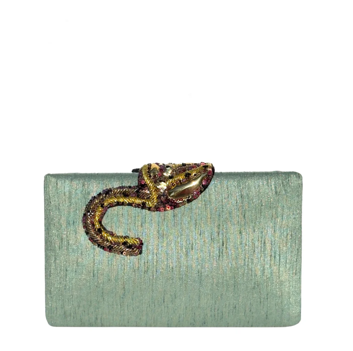 Simitri Sage Raaka Clutch - Gabrielle's Biloxi