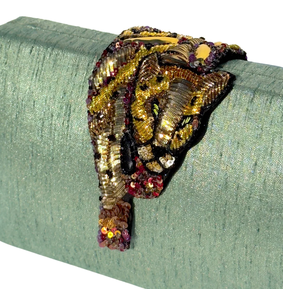 Simitri Sage Raaka Clutch - Gabrielle's Biloxi