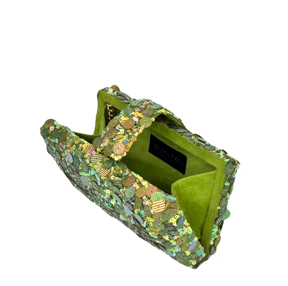 Simitri Iguana Kitsch Clutch