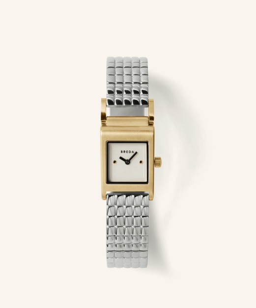 BREDA 'Revel' Gold and Stainless Steel Bracelet Watch, 18MM - Gabrielle's Biloxi