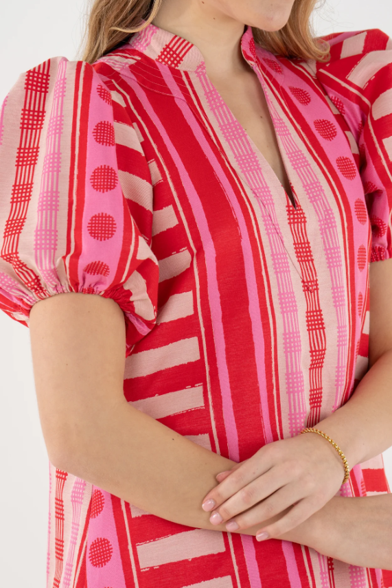 Emily McCarthy  Hampton Dress - Peach	Jubilee - Gabrielle's Biloxi