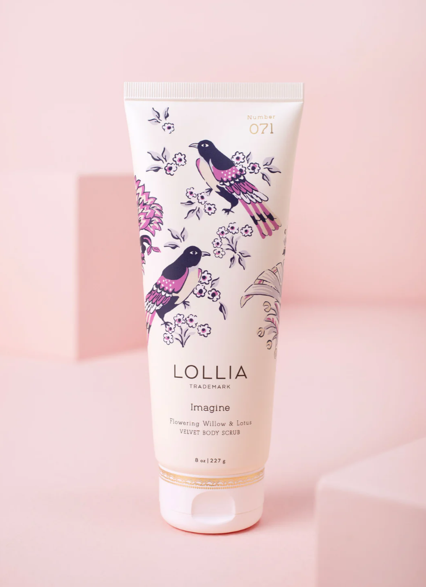 Lollia Velvet Body Scrub - Imagine - Gabrielle's Biloxi
