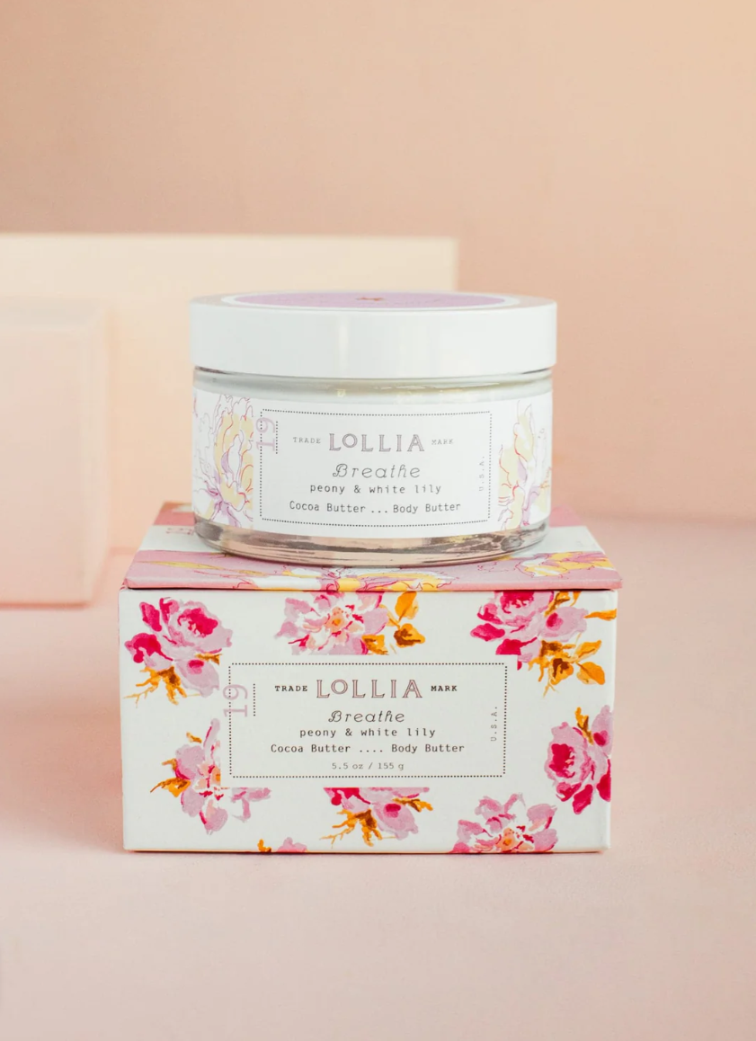 Lollia Whipped Body Butter - Breathe - Gabrielle's Biloxi