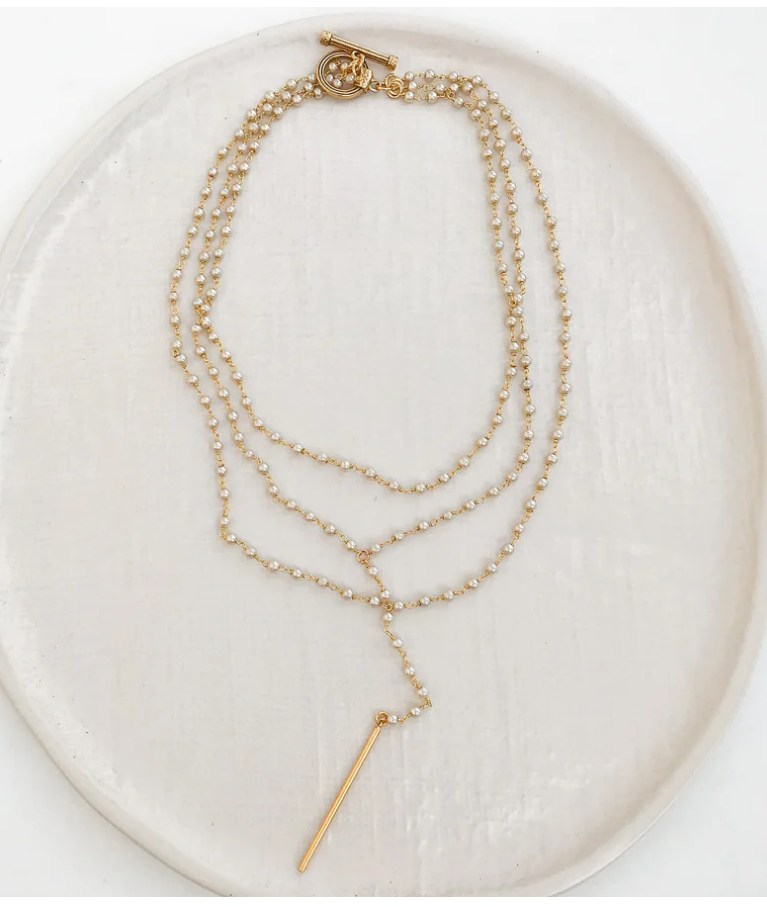 Triple Short Rosary W/ Spike - Gabrielle's Biloxi