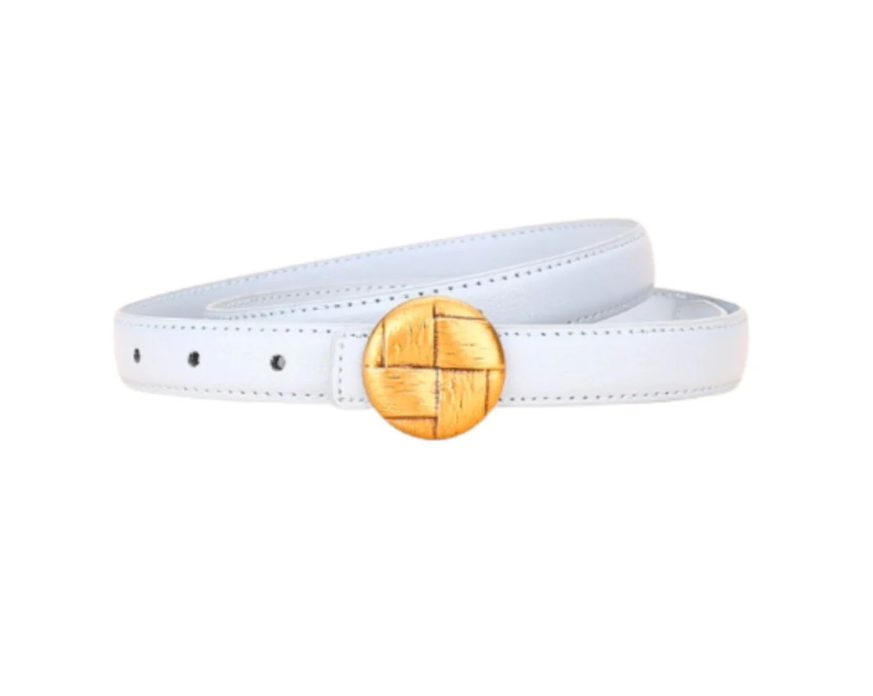 Jolie Belt - Pale Blue - Gabrielle's Biloxi