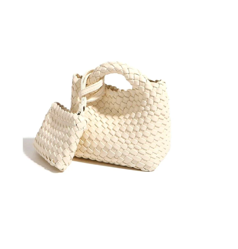 Maggie Mini Tote - Ivory - Gabrielle's Biloxi