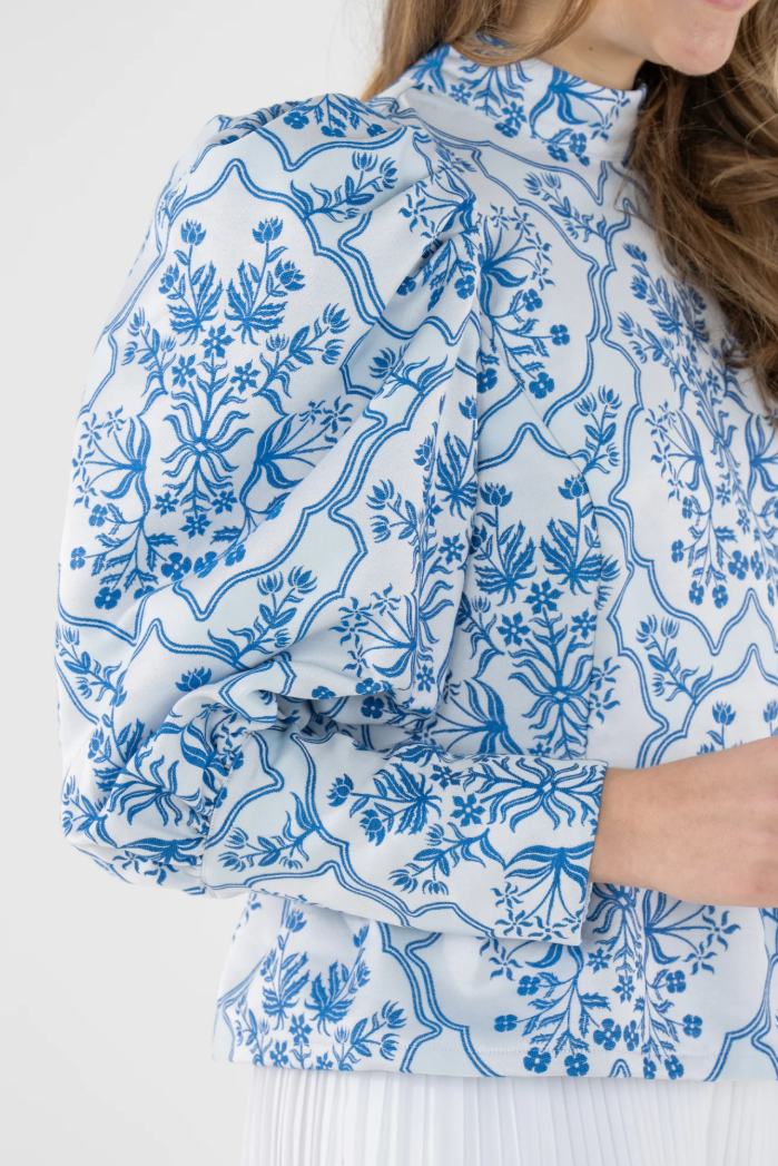 Emily McCarthy Zoe Top - Royal Tapestry - Gabrielle's Biloxi