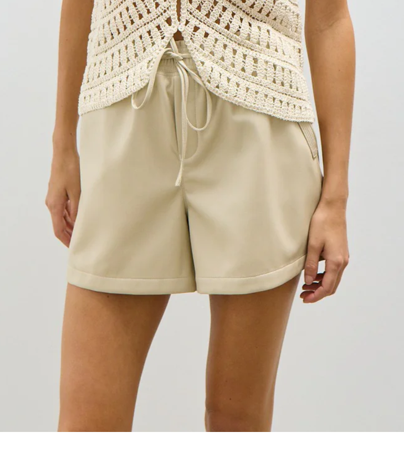 Melissa Nepton Julio Shorts - Cement - Gabrielle's Biloxi