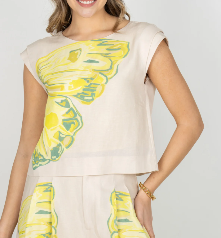 Emily McCarthy  Hatti Tank	- Clouded Yellow - Gabrielle's Biloxi