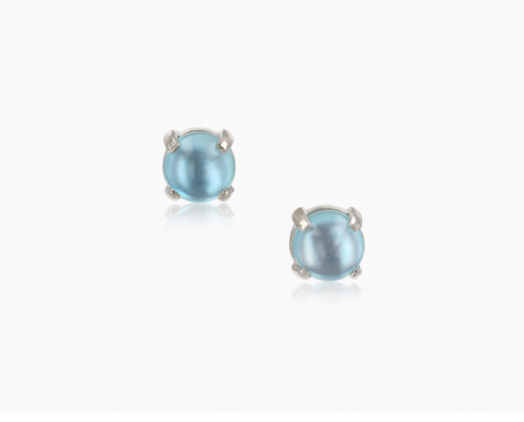 Mignon Faget Legacy Wonderland Blue Topaz Earstuds - Gabrielle's Biloxi