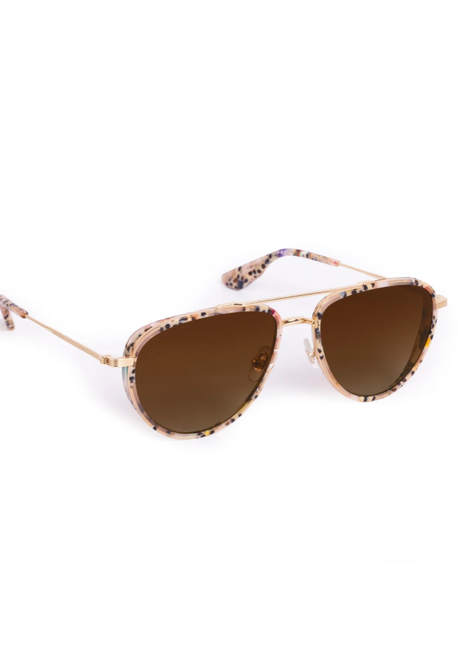 KREWE Coleman 18K + Pink Poppy Polarized - Gabrielle's Biloxi