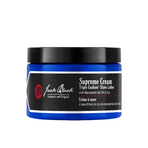 Jack Black Supreme Cream Triple Cushion Shave Lather, 9.5 oz - Gabrielle's Biloxi