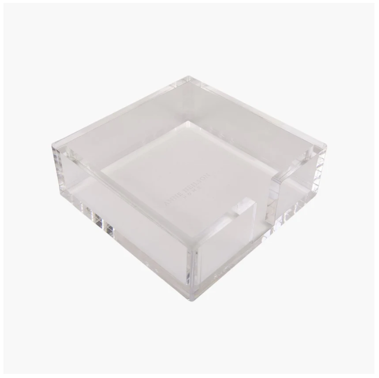 Anne Neilson Clear Cocktail Napkin Acrylic Tray - Gabrielle's Biloxi