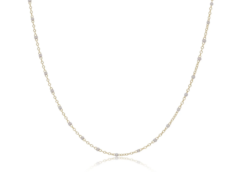 ENewton 15" Choker Simplicity Chain Gold - 2mm Pearl - Gabrielle's Biloxi