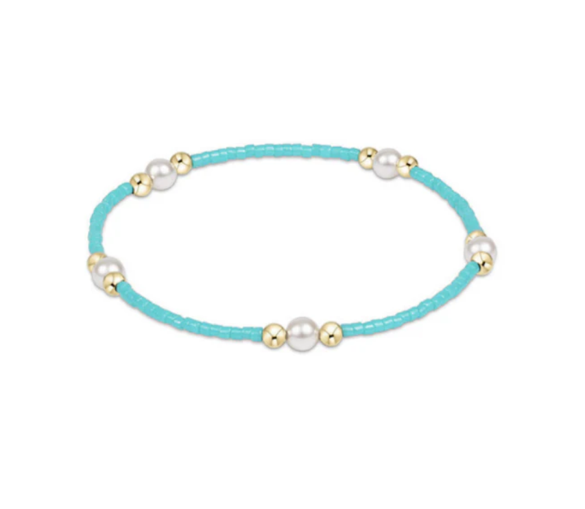 Enewton Hope Purpose Pearl Bracelet - Turquoise - Gabrielle's Biloxi