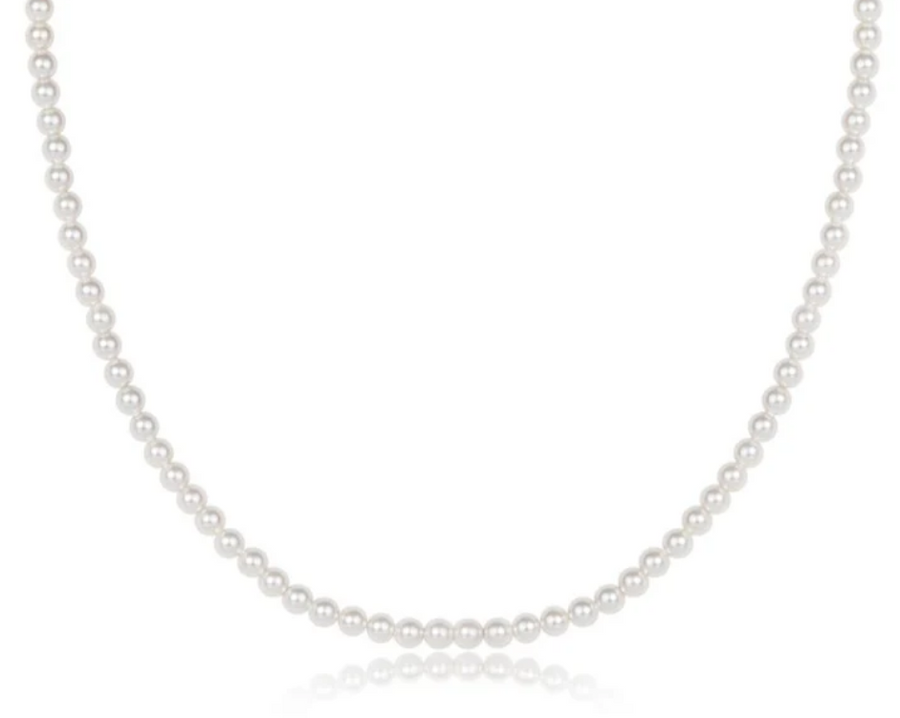Enewton 15" Choker Beaded - Classic Pearl 3mm - Gabrielle's Biloxi