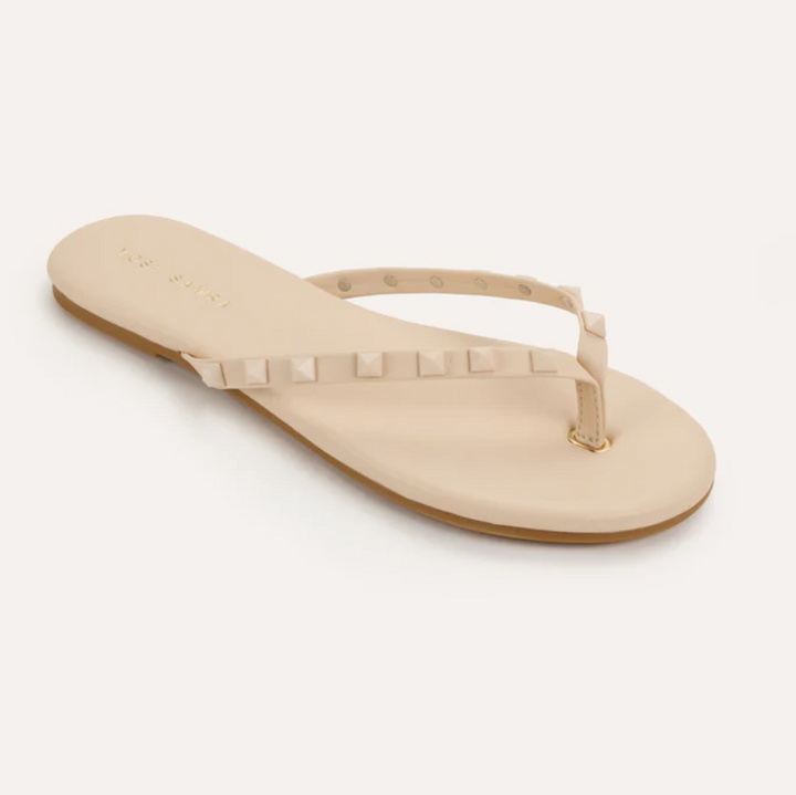 Yosi Samra Rivington Stud Flip Flop - Nude - Gabrielle's Biloxi