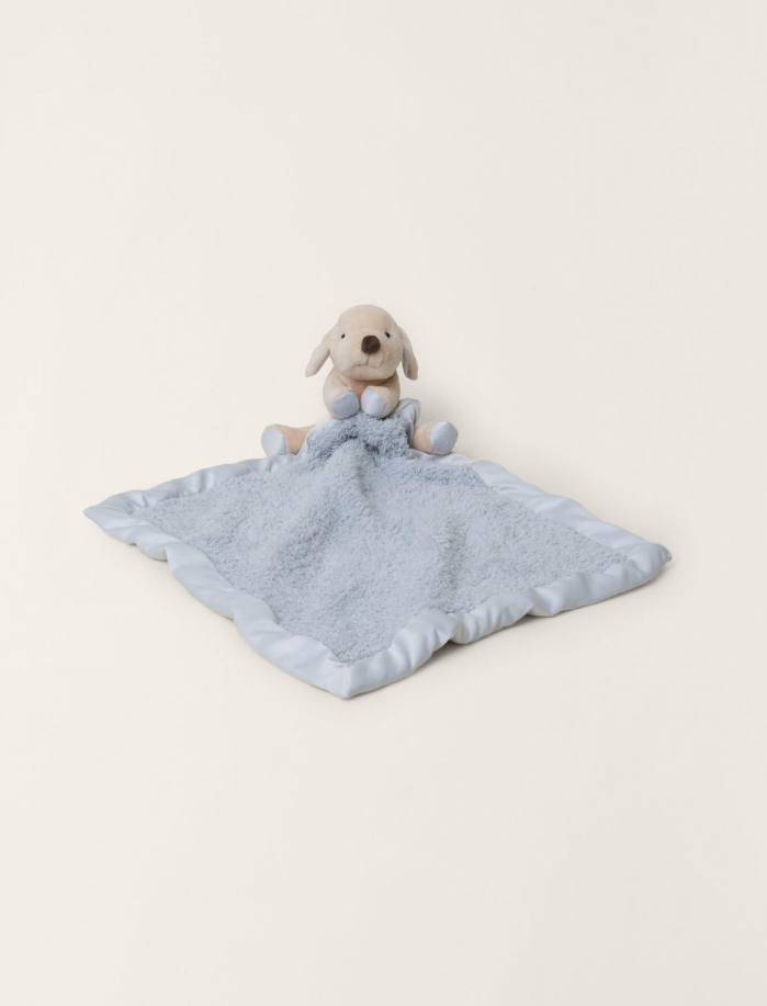 CozyChic® Barefoot Lovey - Blue/Puppy - Gabrielle's Biloxi