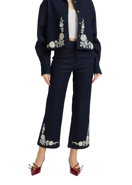 En Saison Carol Pant - Indigo