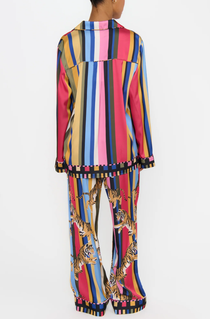 Show Me Your Mumu Classic PJ Set - Tiger Dreams Silky
