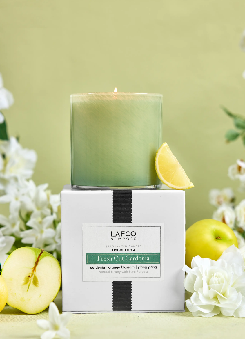 Lafco Fresh Cut Gardenia Signature Candle Living - 15.5oz