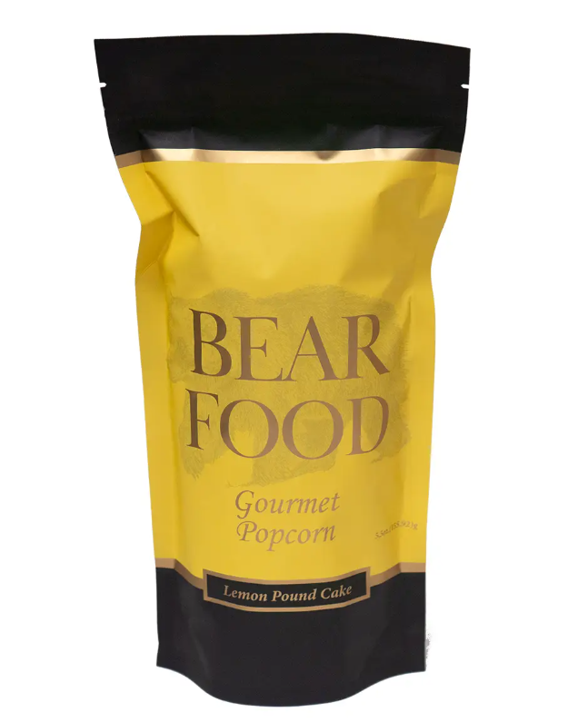 Bear Food Large Lemon Pound Cake Popcorn 5.5oz - Gabrielle's Biloxi