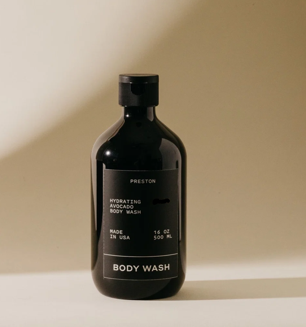 Preston Body Wash - Green Tea & Bergamot