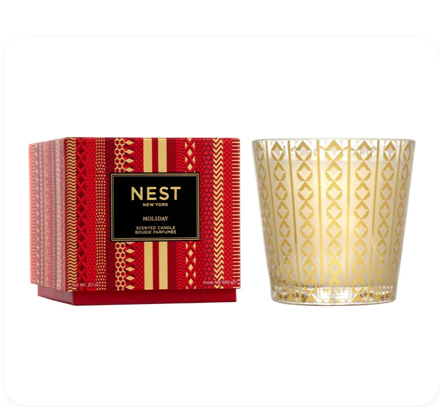 Nest 3-Wick Candle 21.1oz - Holiday