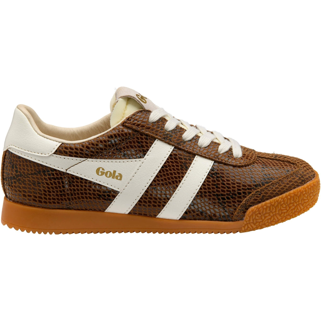 Gola Women's Elan Serpent Sneakers - Otter/ Off White