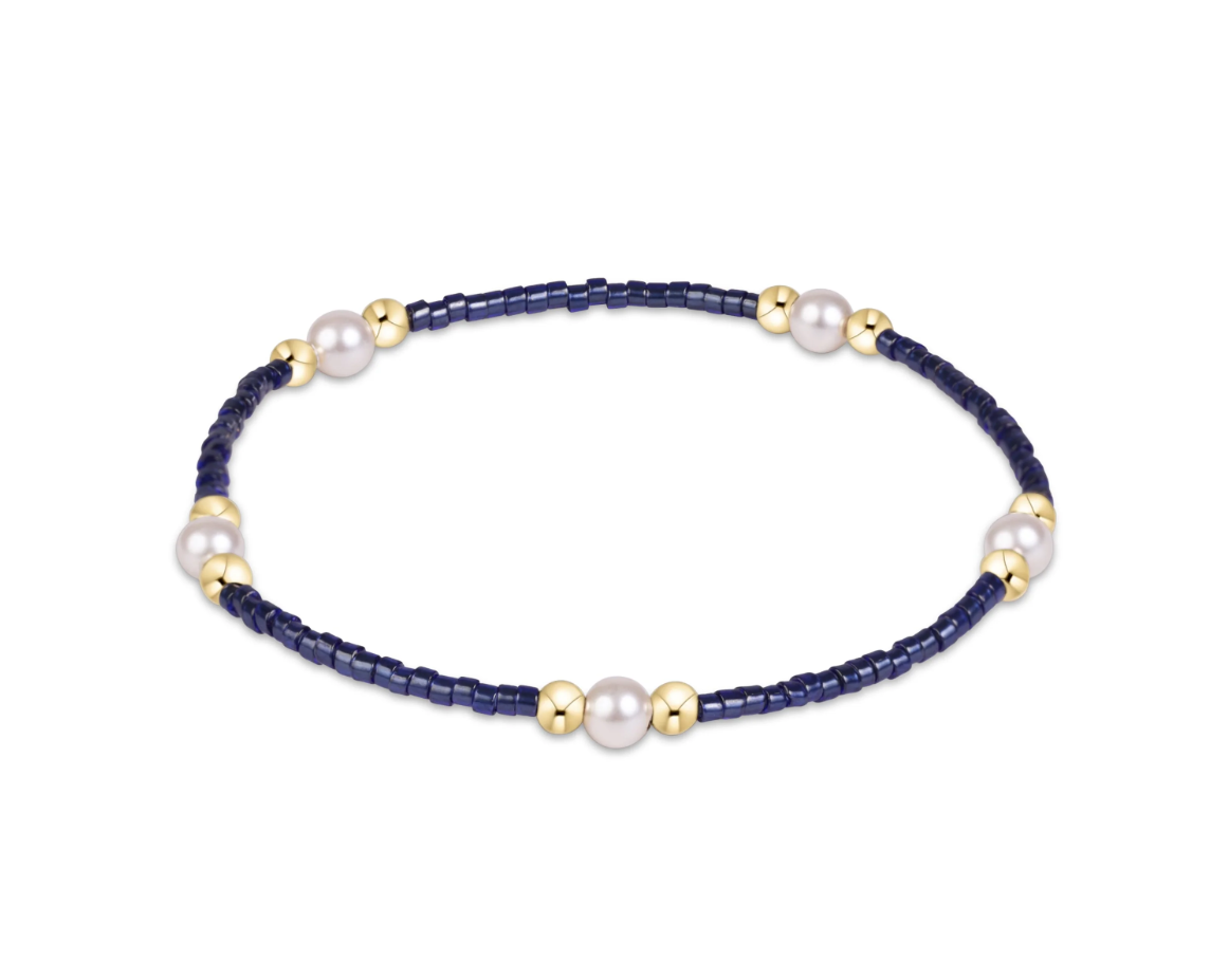 Enewton Hope Purpose Pearl Bracelet - Navy