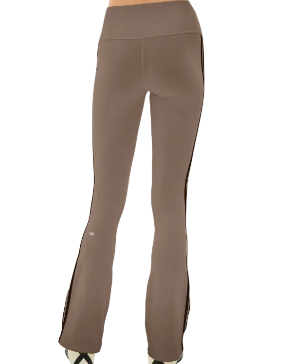 Splits59 Raquel High Waist Supplex Flare 32 - Lentil/Black - Gabrielle's Biloxi
