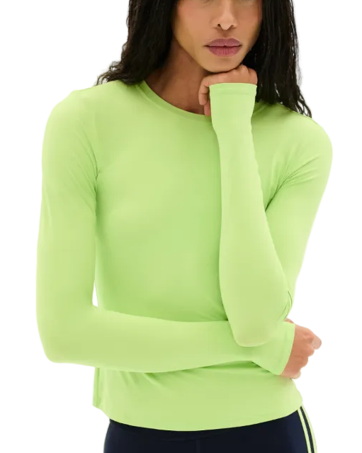 Splits59 Airweight Lite LS Waist Length - Limeade - Gabrielle's Biloxi