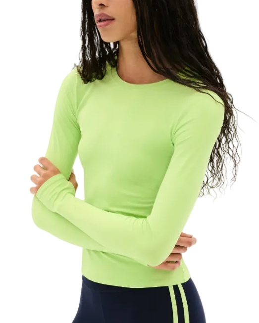 Splits59 Airweight Lite LS Waist Length - Limeade - Gabrielle's Biloxi