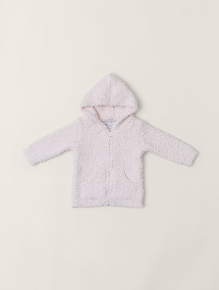 Barefoot Dreams Cozychic Infant Hoodie - Pink