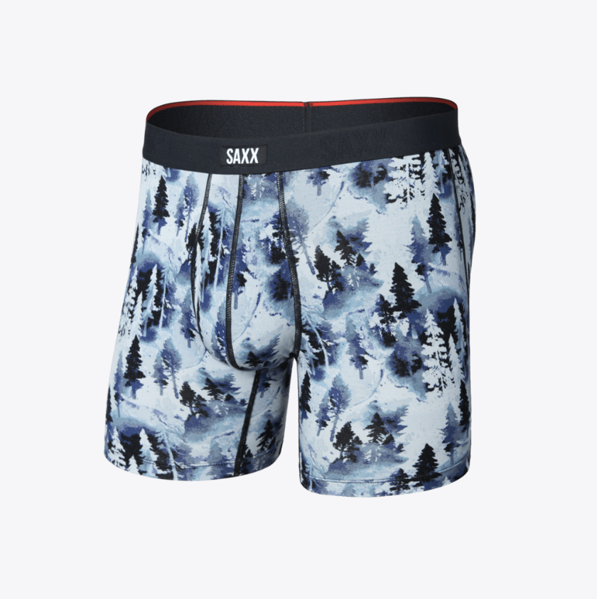 Saxx Vibe Xtra Soft Comfort Boxer Brief Fly - Forestland - Midnight Blue - Gabrielle's Biloxi