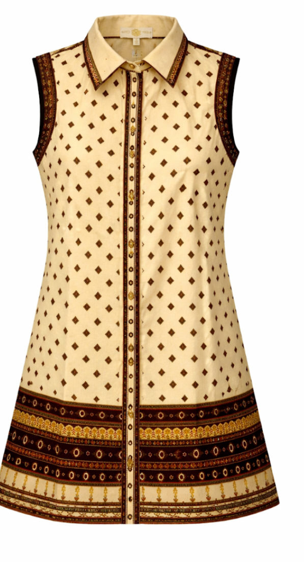 Anna Cate Camryn Dress - Ivory/Rust Dot - Gabrielle's Biloxi