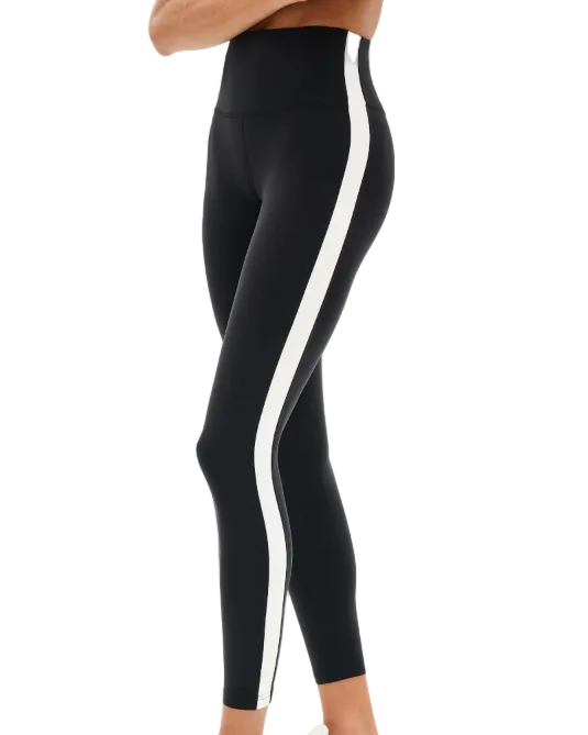 Splits59 Clare High Waist Rigor 7/8 - Black/White - Gabrielle's Biloxi