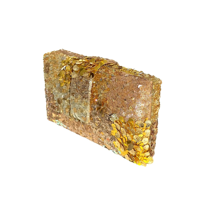 Simitri Golden Garnet Clutch - Gabrielle's Biloxi