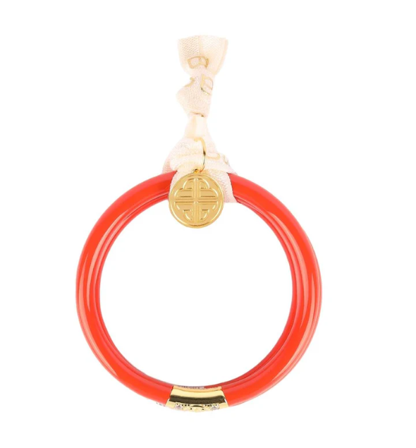 BuDhaGirl Three Kings Bangles Medium - Coral - Gabrielle's Biloxi