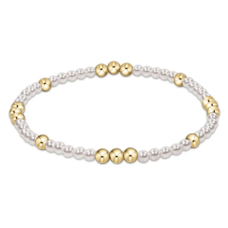 ENewton Worthy 3mm Bracelet - Pearl - Gabrielle's Biloxi