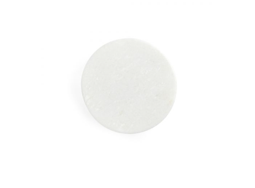 Signature Candle Lid - White Polished Marble - Gabrielle's Biloxi