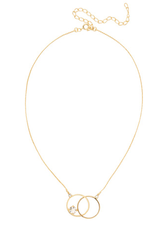 Sorrelli Lacey Pendant Necklace - Crystal - Gabrielle's Biloxi