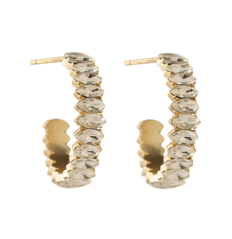 Mignonne Gavigan Tillie Hoops - Gold - Gabrielle's Biloxi