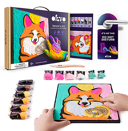 Clay by Number Fox Art Kit - Gabrielle's Biloxi